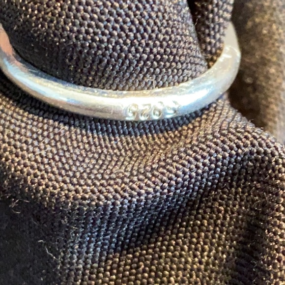 925 Sterling Silver Wrap Ring imperfect - Picture 3 of 6